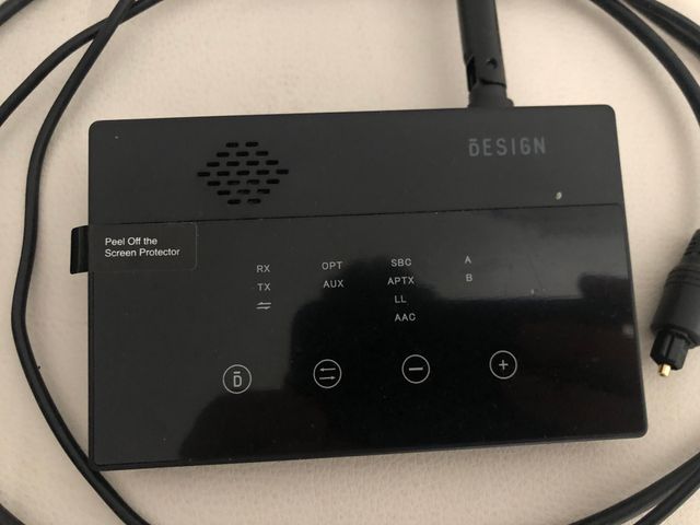 TRASMETTITORE BLUETOOTH su USCITA OTTICA AUX