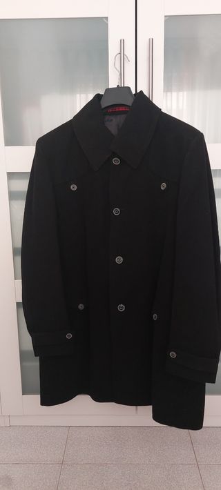 Abrigo largo negro
