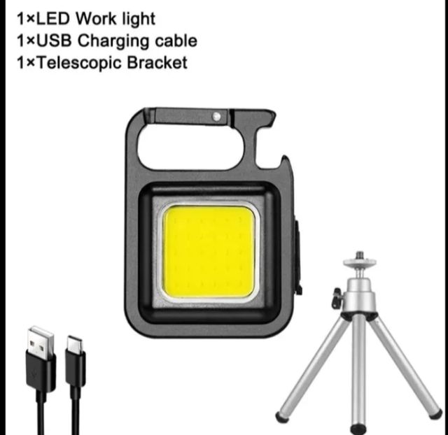 Linterna led con tripode