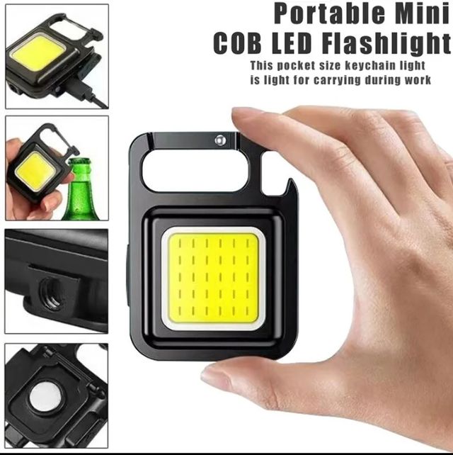 Linterna led con tripode