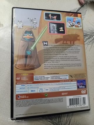 DVD Phineas y Ferb