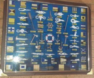 Cuadro de nudos marineros