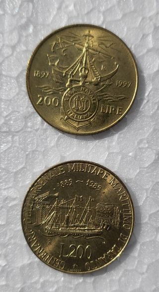 200 lire Italia Carabinieri Finanza FAO