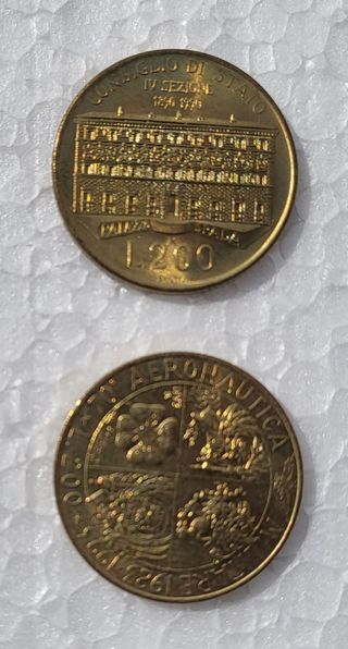 200 lire Italia Carabinieri Finanza FAO