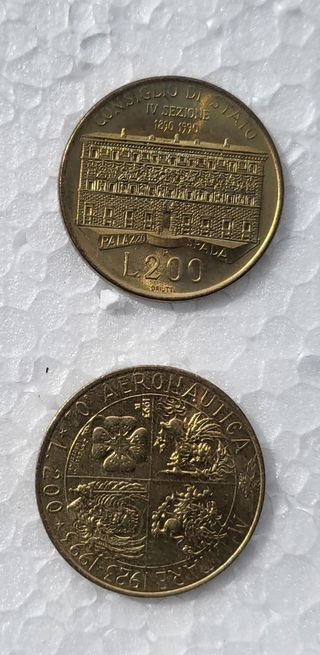 200 lire Italia Carabinieri Finanza FAO