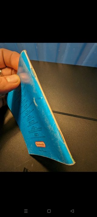 Manual super Mario Bros deluxe Gameboy