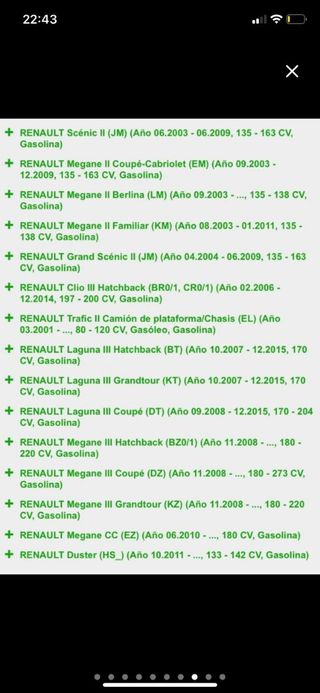 Bomba agua Renault, Nissan, Mitsubishi,O