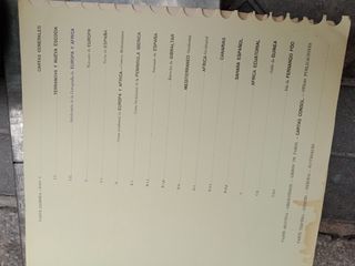 Cartas Náuticas 1956