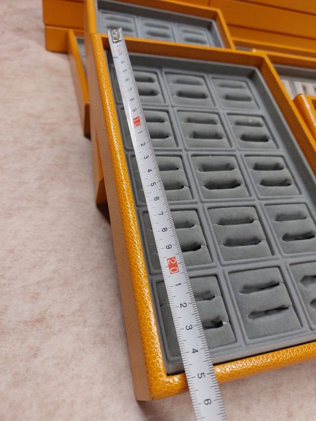 Bandejas Joyeria para 30 sortijas