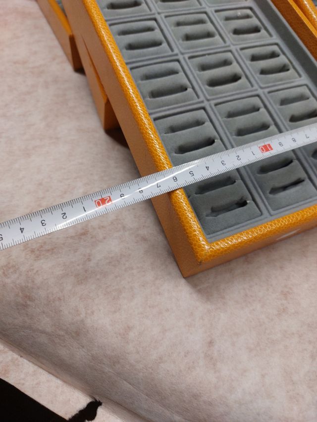 Bandejas Joyeria para 30 sortijas