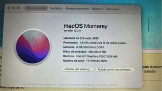 MAC book air (13- inch 2017)