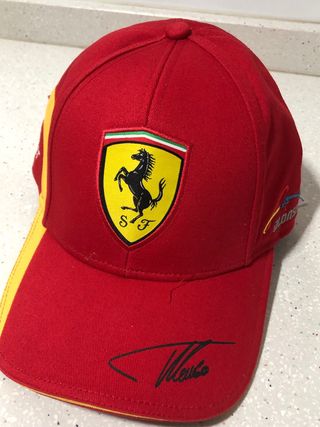 Gorra Ferrari-Santander