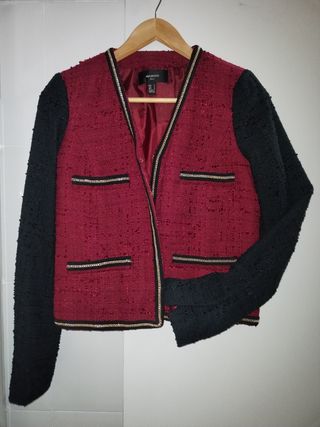 Chaqueta tipo chanel Mango 