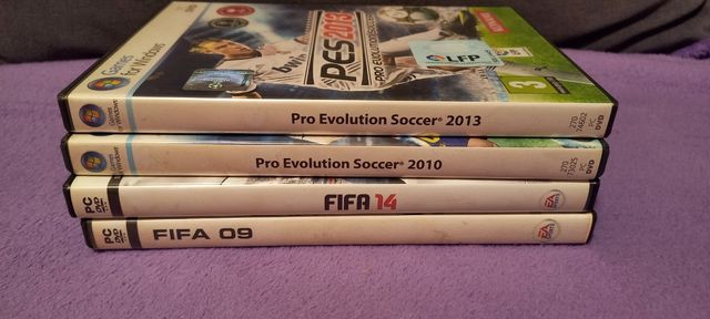 Fifas y Pro evolutions pc