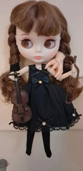 Violín en miniatura