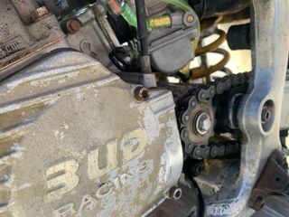 Honda CR125cc, monte