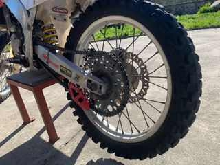 Honda CR125cc, monte