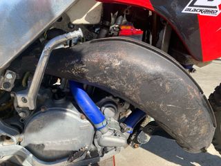 Honda CR125cc, monte