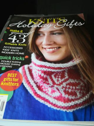 Revistas de tejido en Ingles y en español