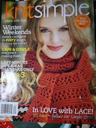 Revistas de tejido en Ingles y en español