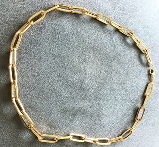 Cadena de oro 18k eslablones grandes