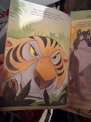 libros disney en euskera