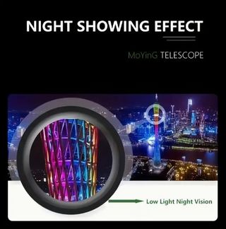 Telescopio De Alta Potencia De 9.14 Cm Con Monocul