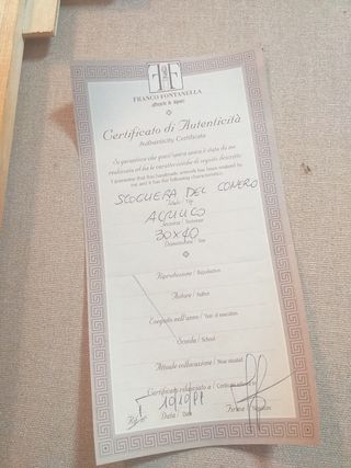 Quadro Franco Fontanella