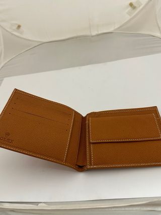Cartera Rolex marron