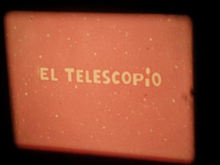 EL TELESCOPIO–LAS GYMNOSPERMAS -SUPER 8MM