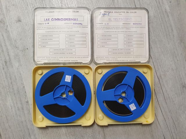 EL TELESCOPIO–LAS GYMNOSPERMAS -SUPER 8MM