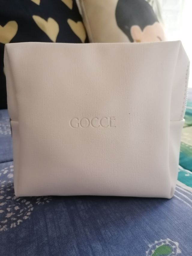 Pochette porta trucchi bianco
