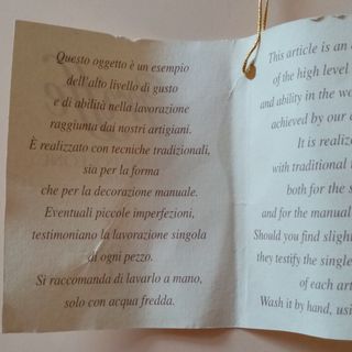 Boccale birra Griffe-Vetreria di Empoli