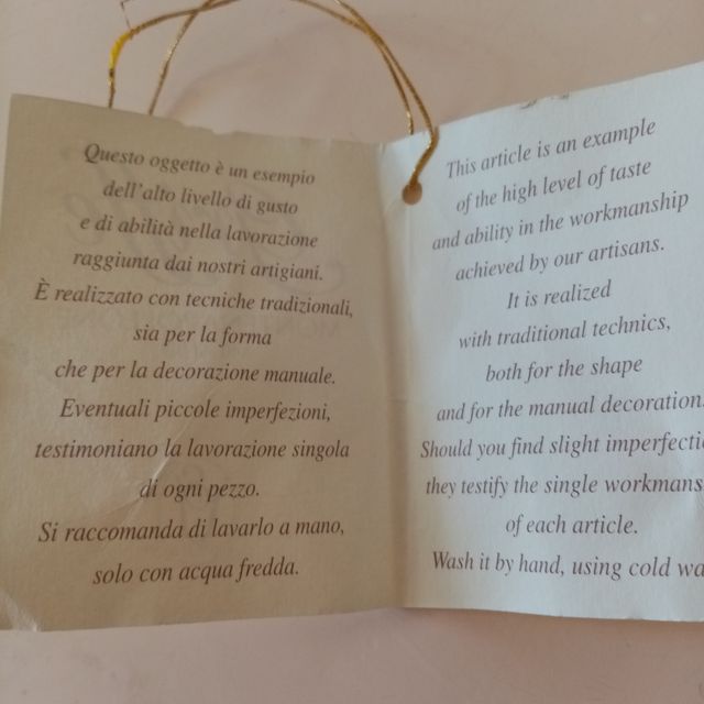 Boccale birra Griffe-Vetreria di Empoli