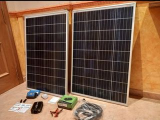 Kit solar 12v policristalinas 200w, inversor 600w