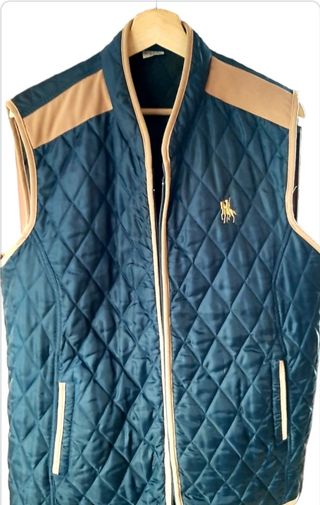 Chaleco Casual .Azul Marino.