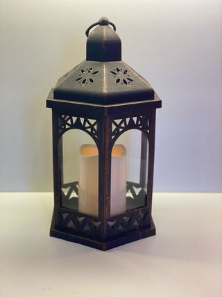 Lampada Lanterna a led in stile shabby chic