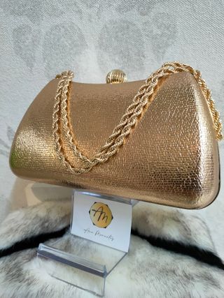 Cartera de Fiesta Dorada