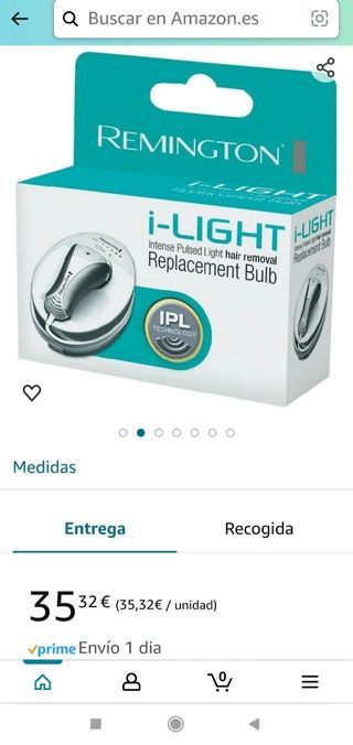 Depiladora Remington IPL4000 i-ligth