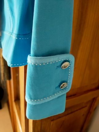 Chaqueta Roberto Verino azul turquesa 