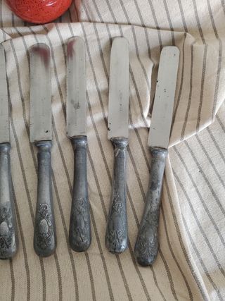 6 COLTELLI BUTTER CADET