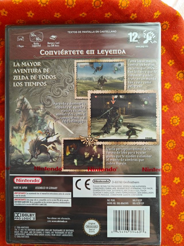 [PRECINTADO] Zelda Twilight Princess precintado 