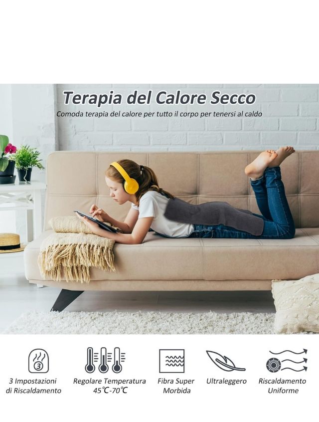 Manta Electrica Lumbar 60x30