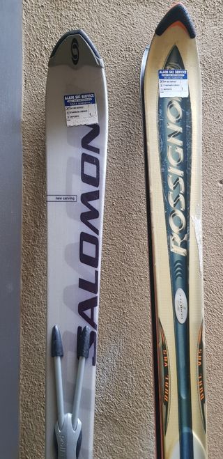 Esqui Salomon y Rossignol