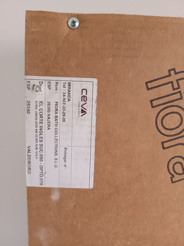 NUEVO Plato ducha Fiora 100x80 ANTES 355€!