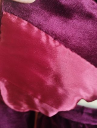 Traje chaqueta terciopelo burdeos