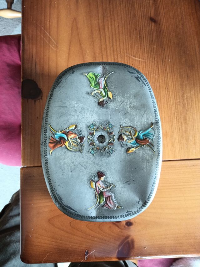 Cofanetto in metallo vintage