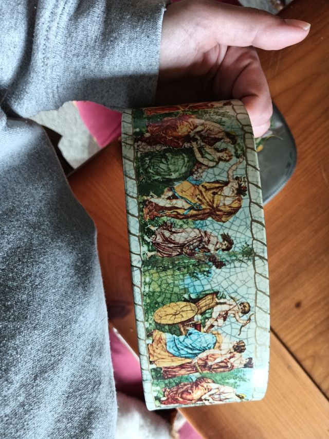 Cofanetto in metallo vintage