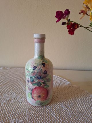 Bottiglia dipinta