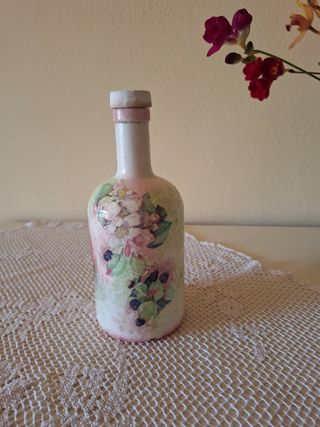 Bottiglia dipinta